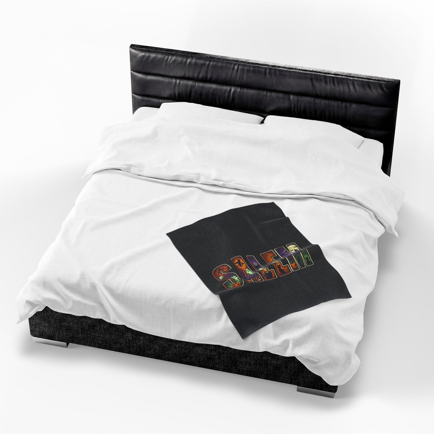 SALEM Spooky Velveteen Plush Blanket