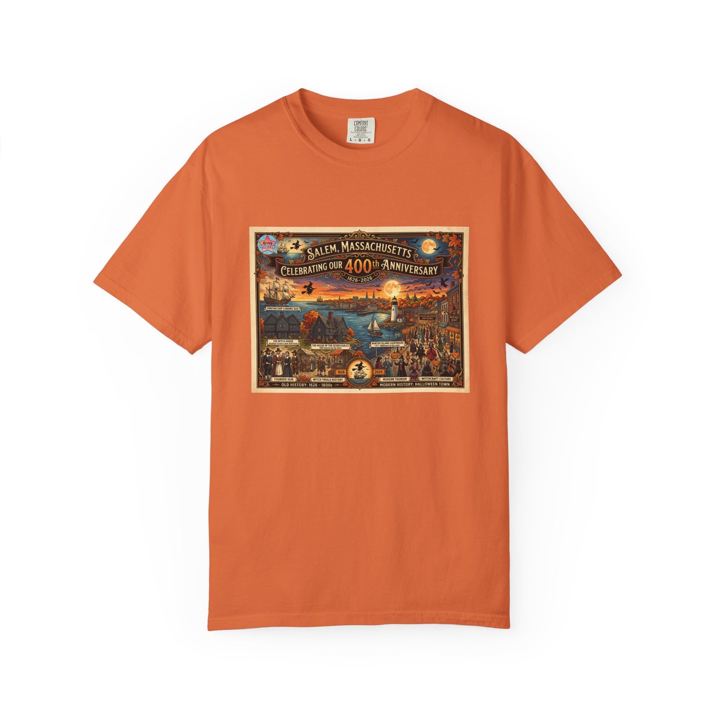 Salem 400 Unisex Garment-Dyed T-shirt