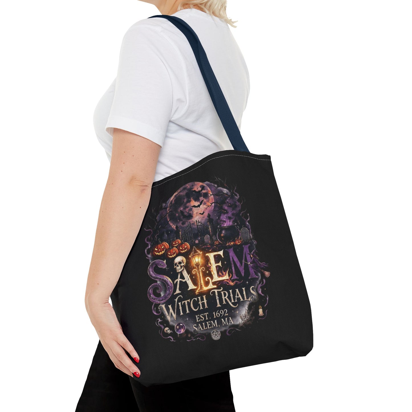 SALEM WITCH TRIALS Tote Bag (AOP)