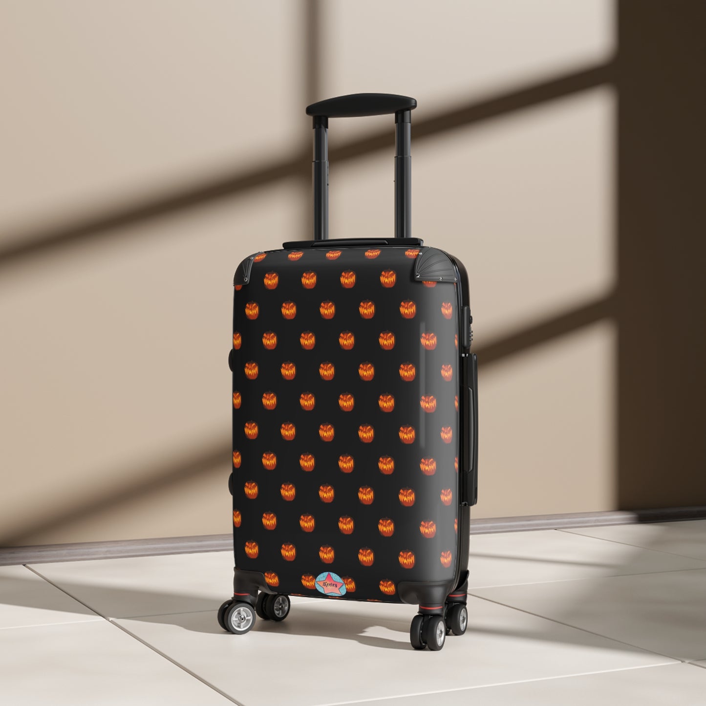 PUMPKIN MAN PRINT Suitcase