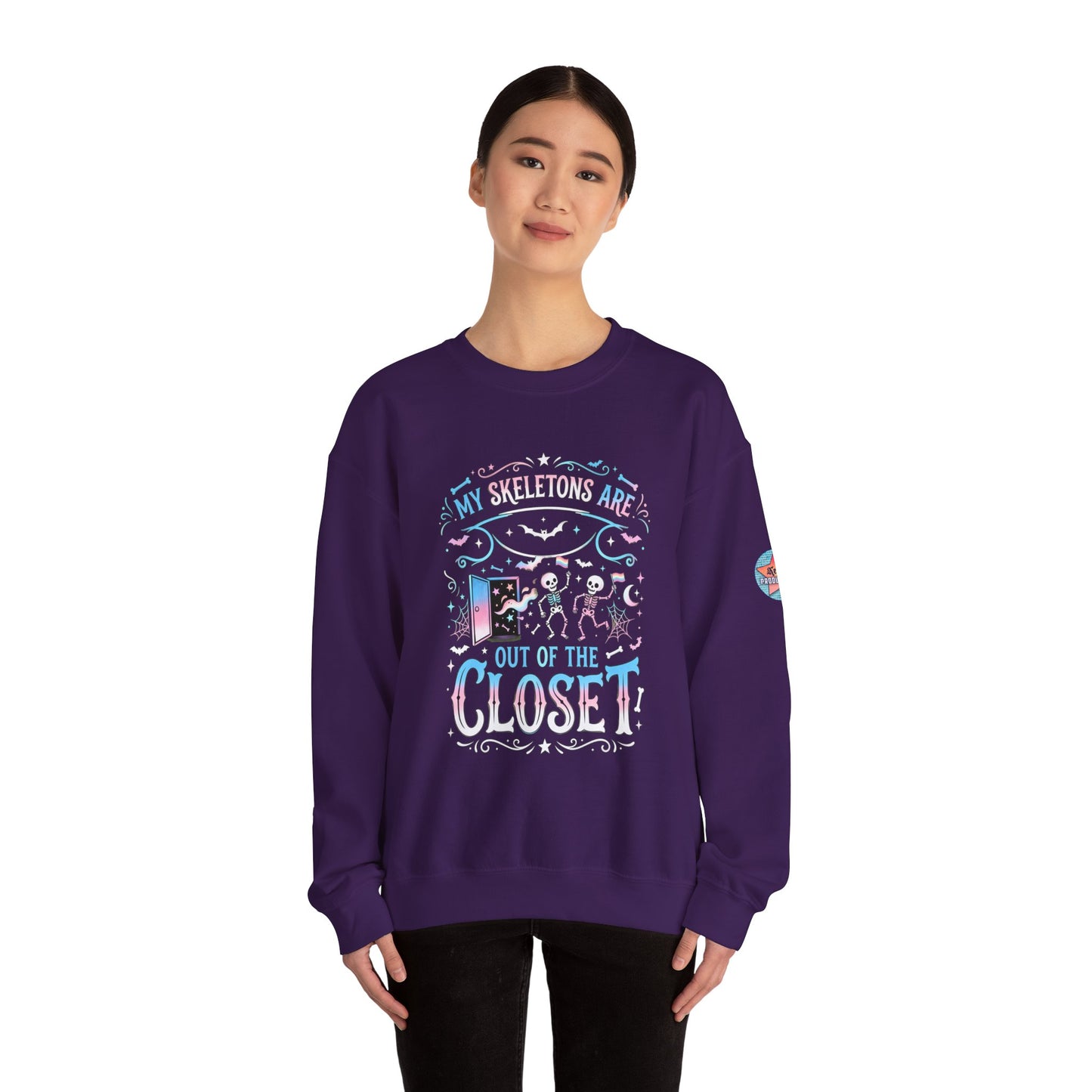 TRANS PRIDE Unisex Heavy Blend™ Crewneck Sweatshirt