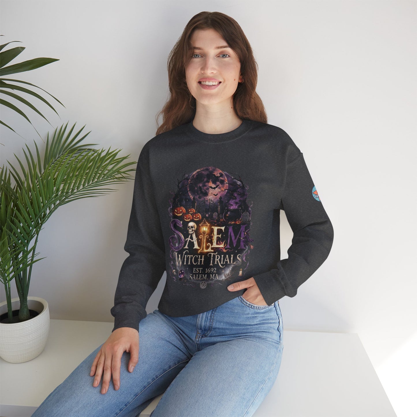 SALEM WITCH TRIALS Unisex Heavy Blend™ Crewneck Sweatshirt