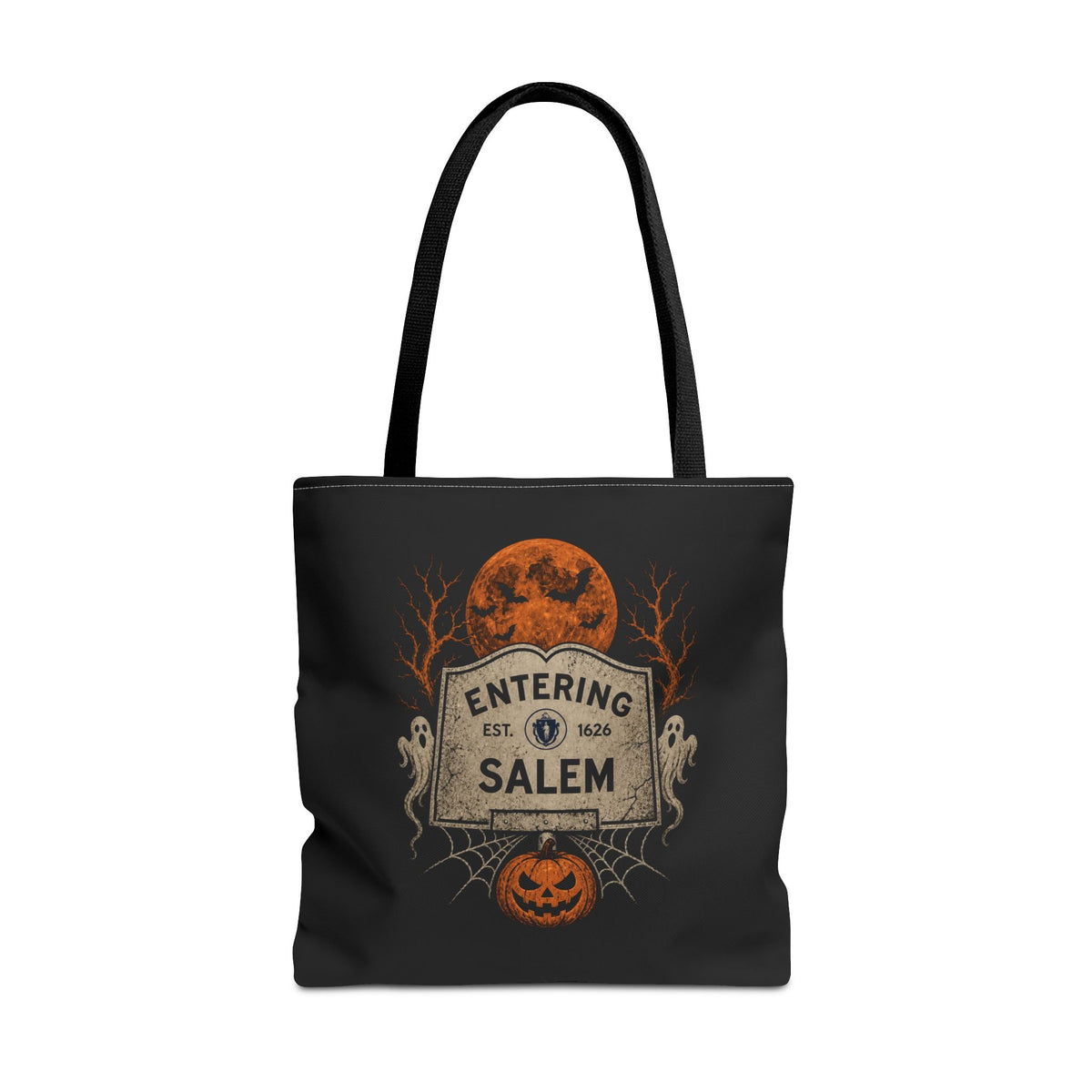 Halloween Entering Salem Tote Bag (AOP)