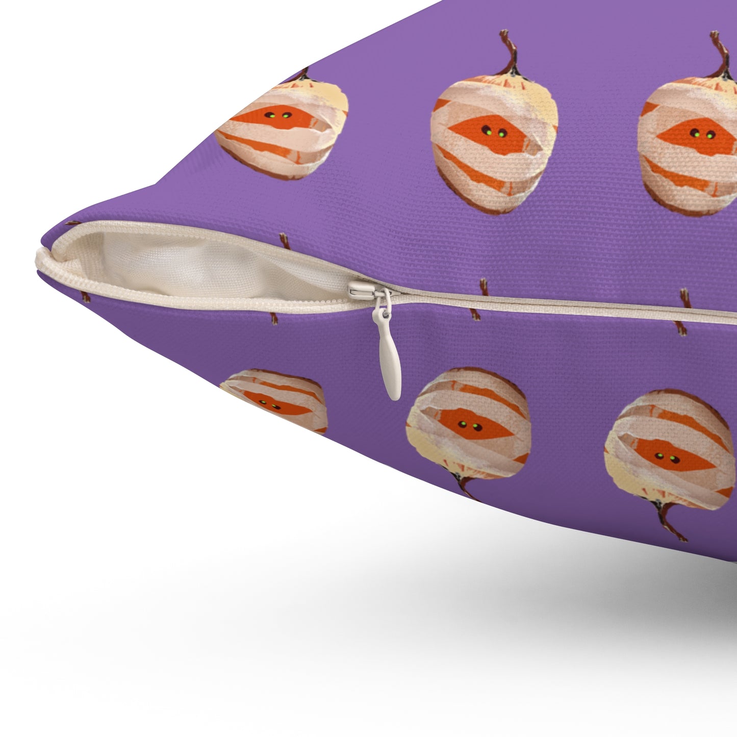 MUMMY Spun Polyester Square Pillow