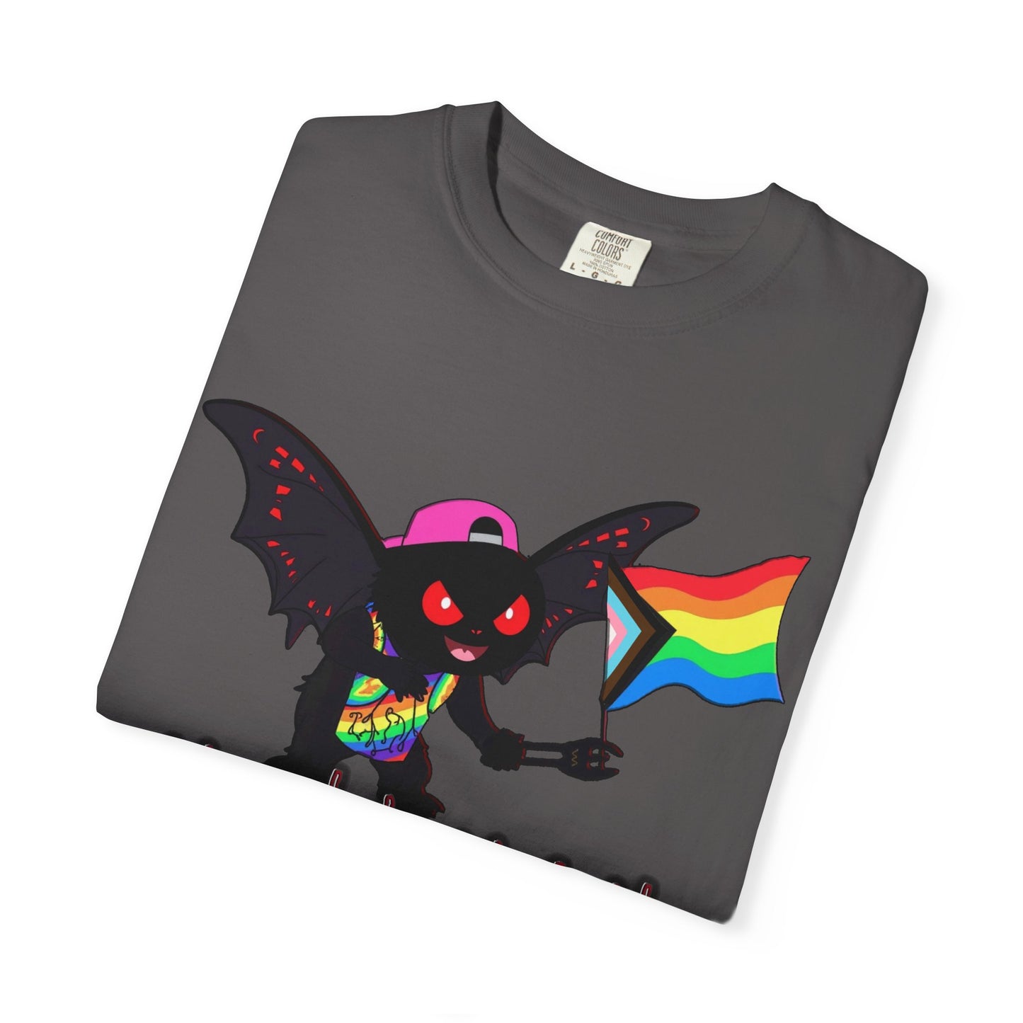 Limited Release Pride Mothman - Unisex Garment-Dyed T-shirt