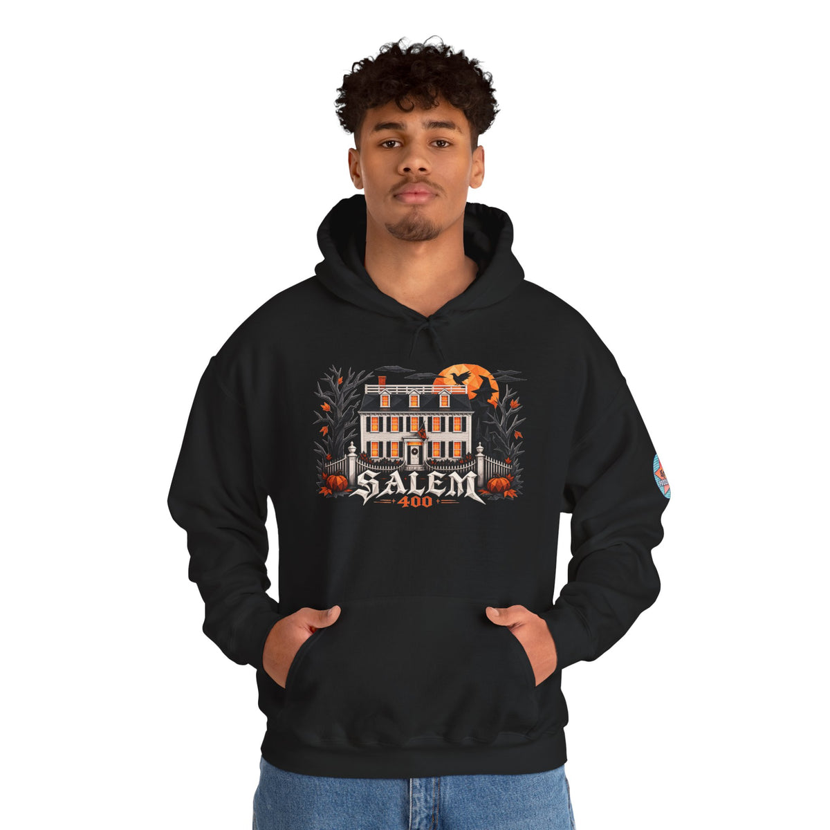 Salem 400 Ropes Mansion - Unisex Heavy Blend™ Hooded Sweatshirt