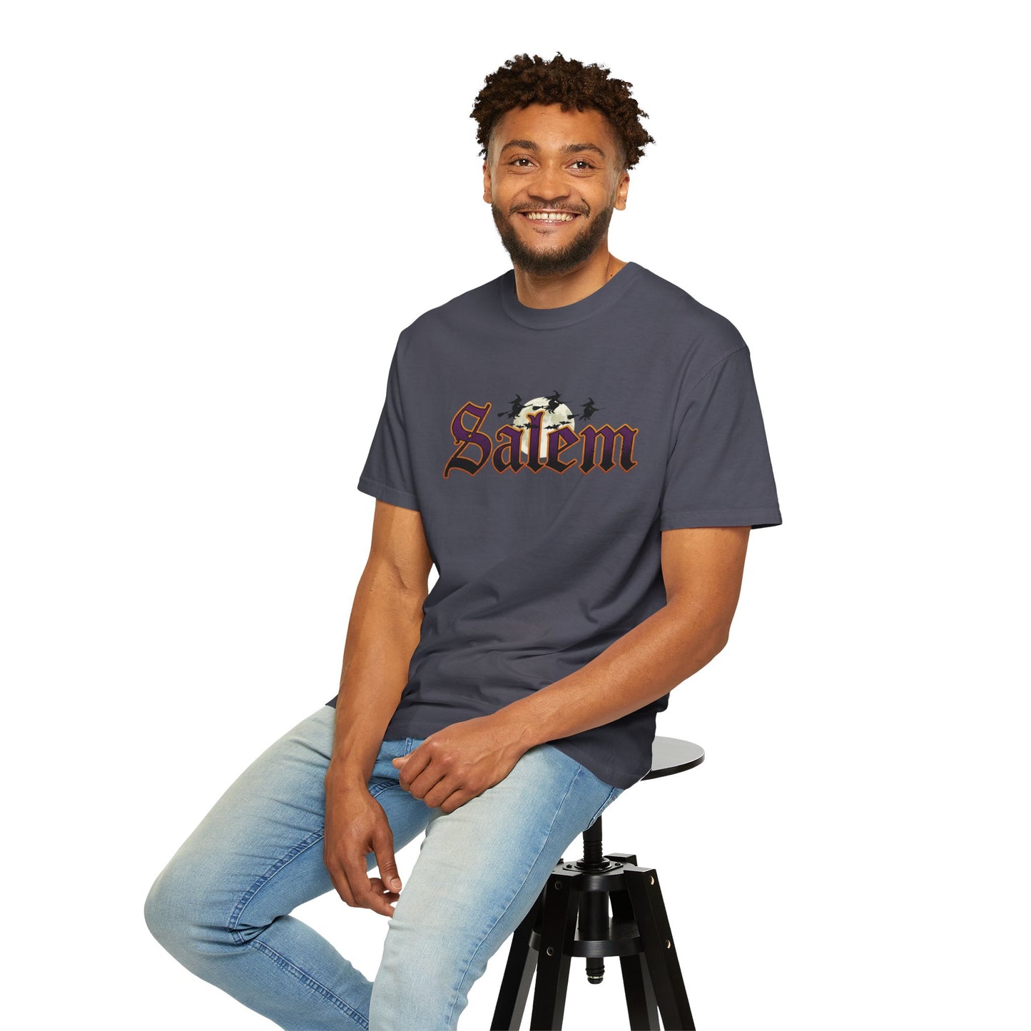 SALEM WTICHES Unisex Garment-Dyed T-shirt
