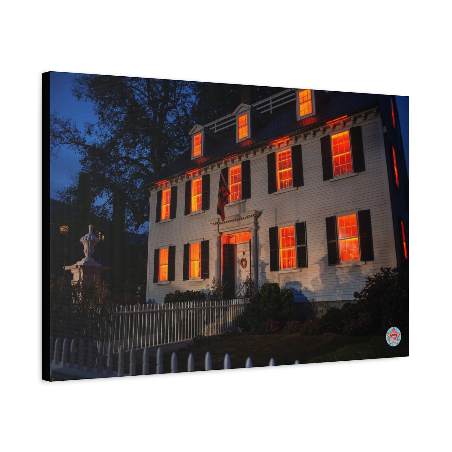 Allison's House - Ropes Mansion 2 Matte Canvas, Stretched, 1.25"