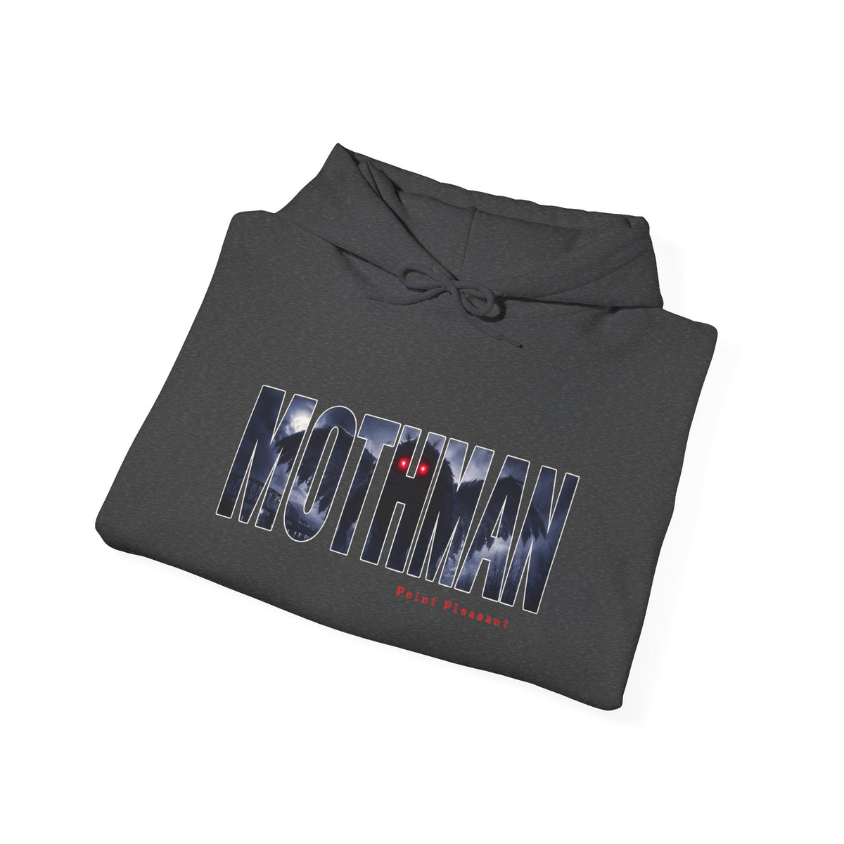 MOTHMAN LURKS Unisex Heavy Blend™ Hooded Sweatshirt