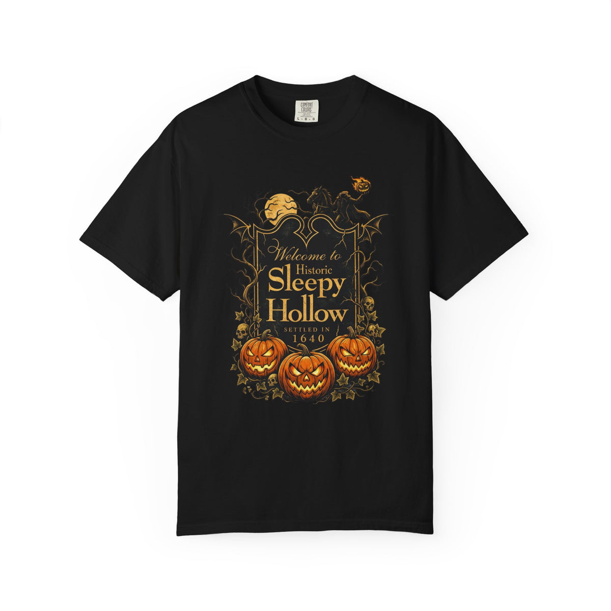 SLEEPY HOLLOW Unisex Garment-Dyed T-shirt