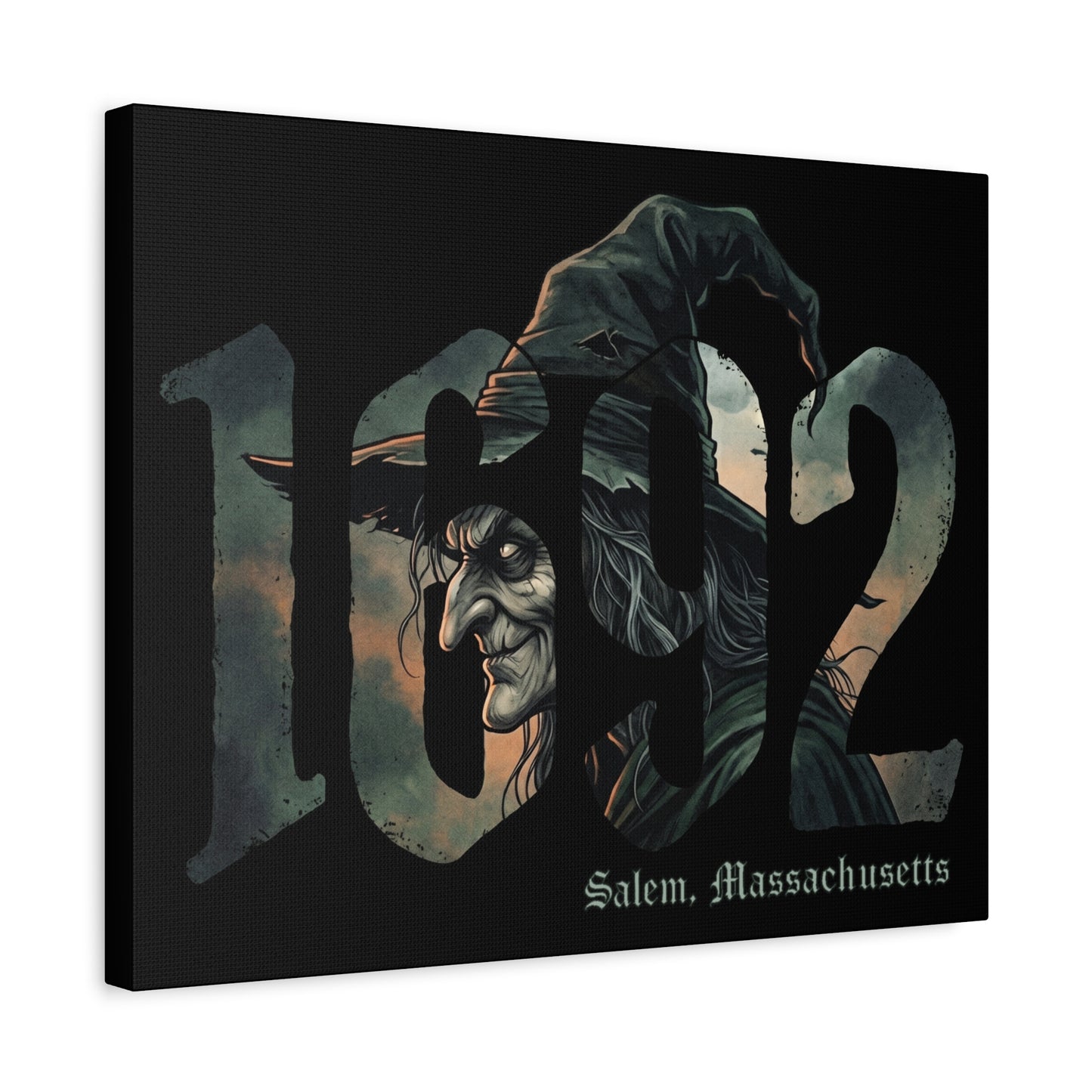 1692 Witch Matte Canvas, Stretched, 1.25"