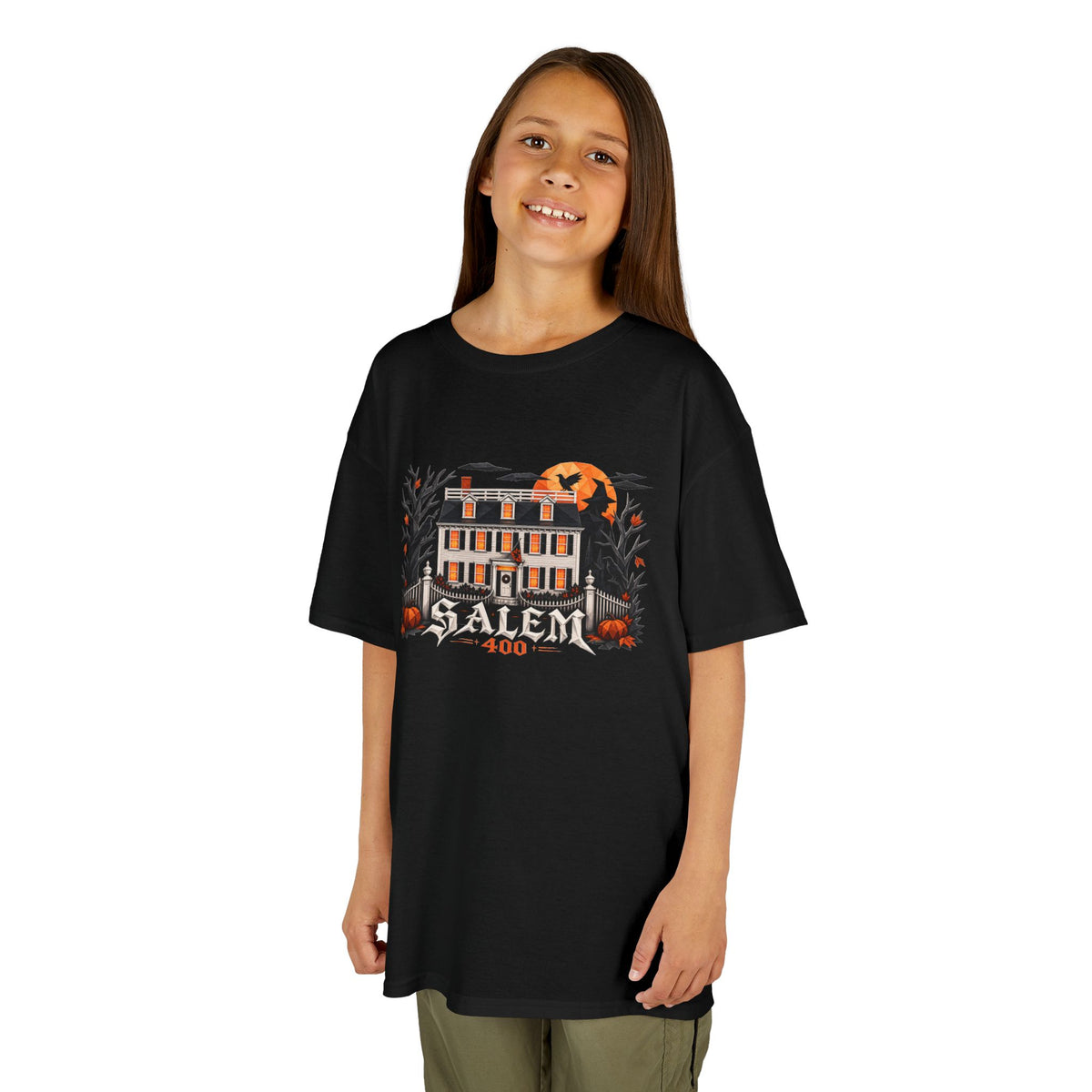 Salem 400 Ropes Mansion - Kids Heavy Cotton™ Tee