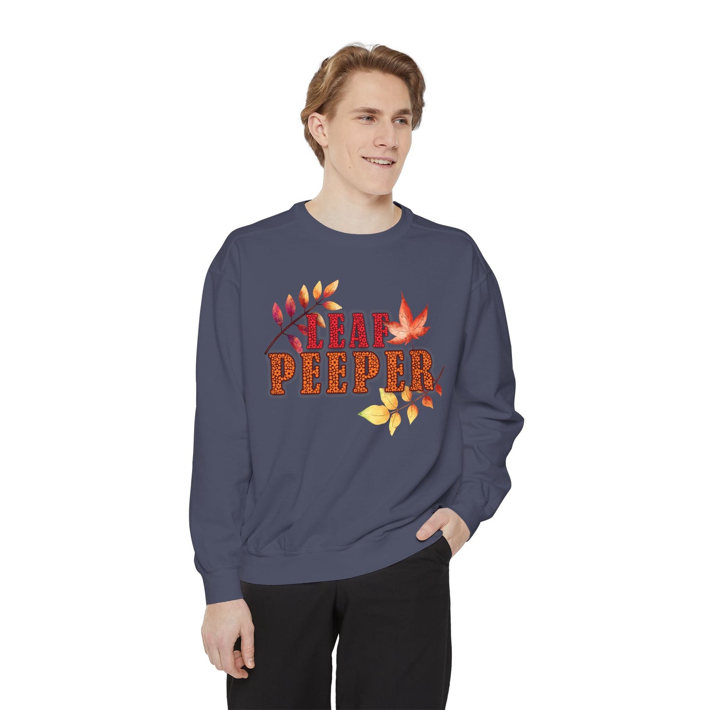 Leaf Peeper Crew Neck (Mult Colors)