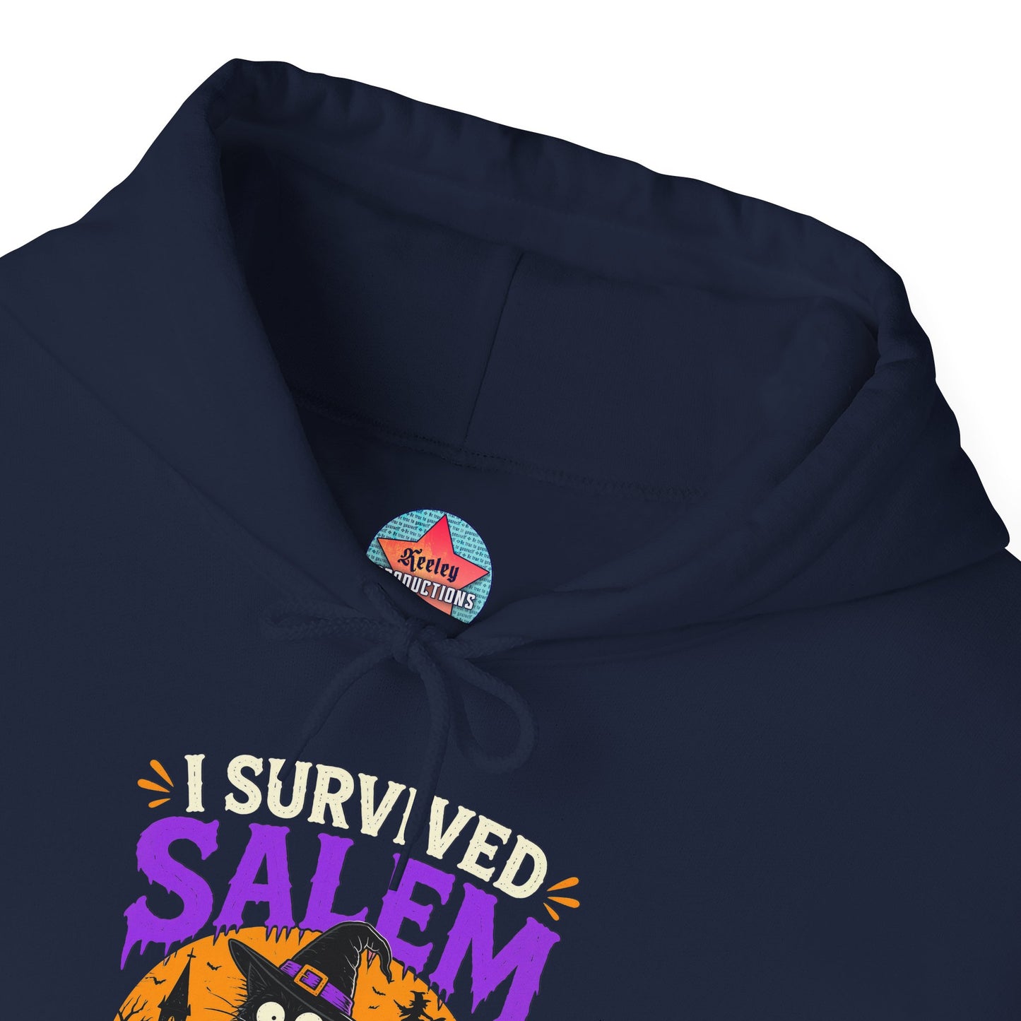 Survived Salem Cat - Unisex Heavy Blend™ Hooded Sweatshirt
