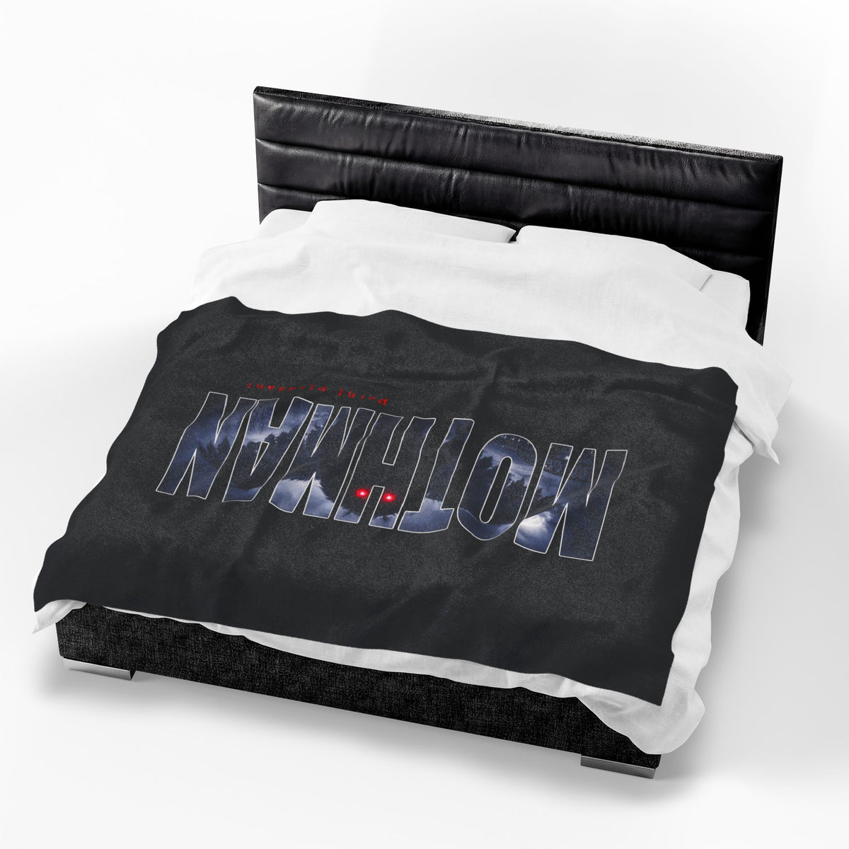 MOTHMAN LURKS Velveteen Plush Blanket