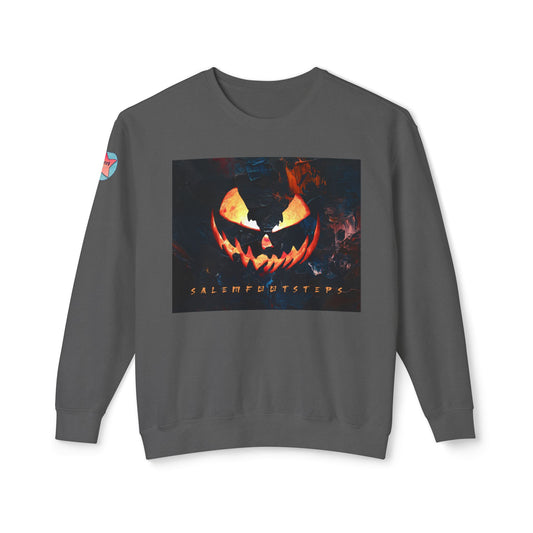 MIDNIGHT HALLOWEEN Unisex Lightweight Crewneck Sweatshirt