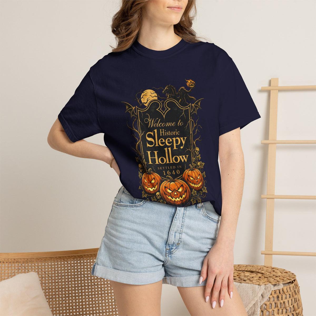 SLEEPY HOLLOW Unisex Garment-Dyed T-shirt