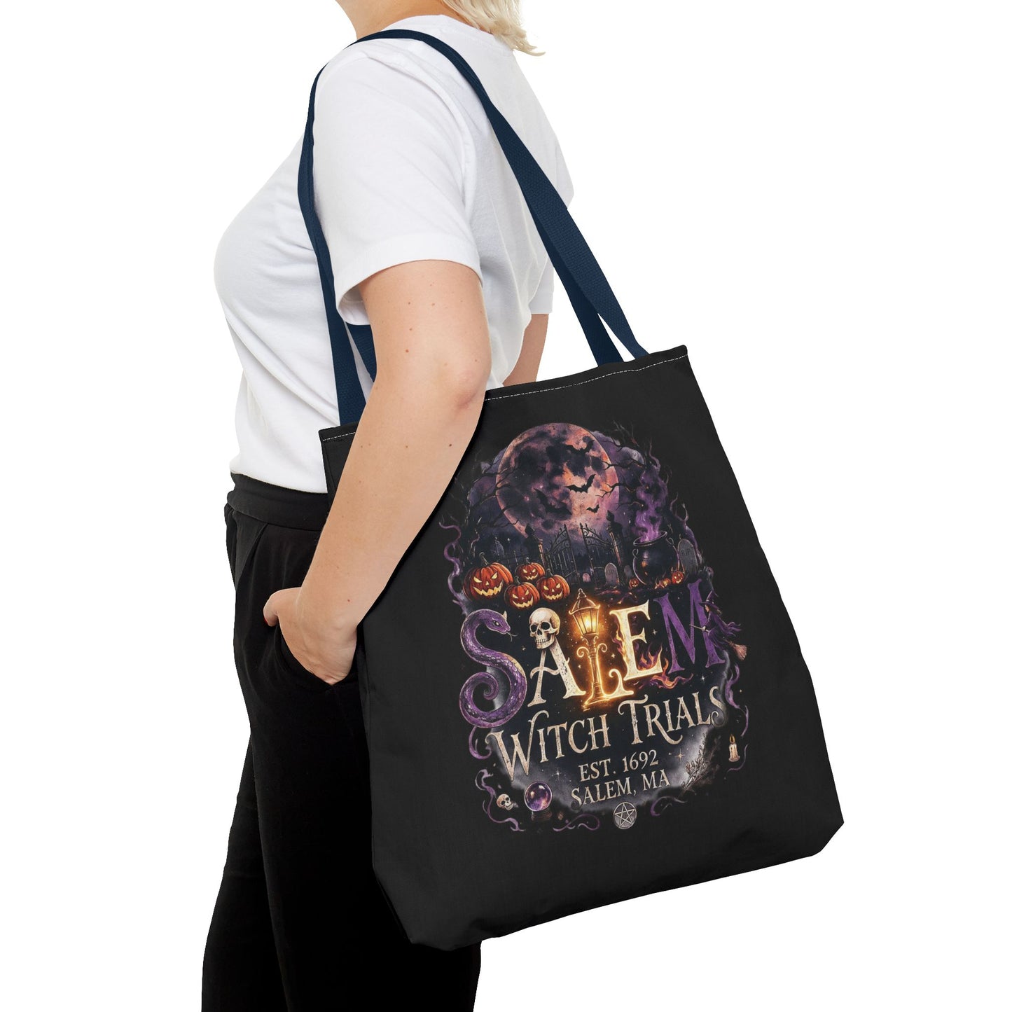 SALEM WITCH TRIALS Tote Bag (AOP)
