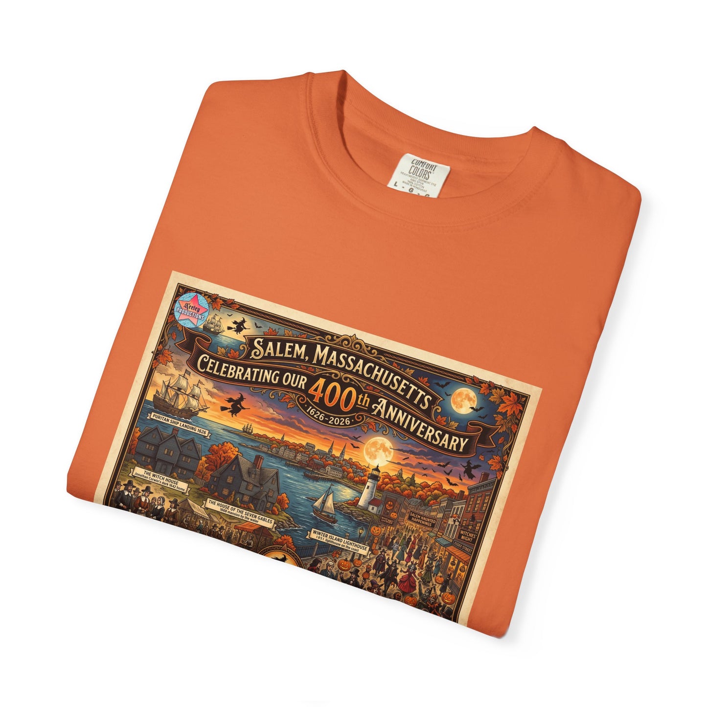 Salem 400 Unisex Garment-Dyed T-shirt