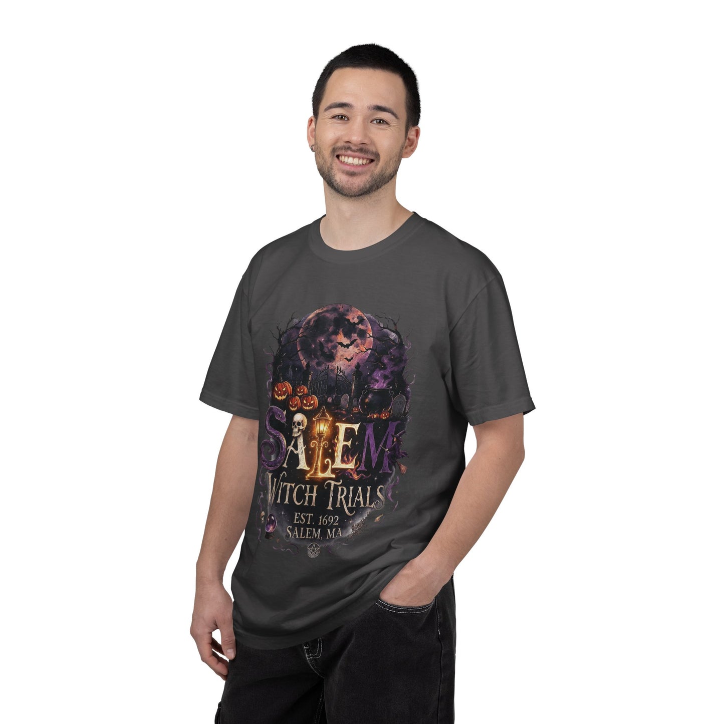 SALEM WITCH TRIALS Unisex Garment-Dyed T-shirt