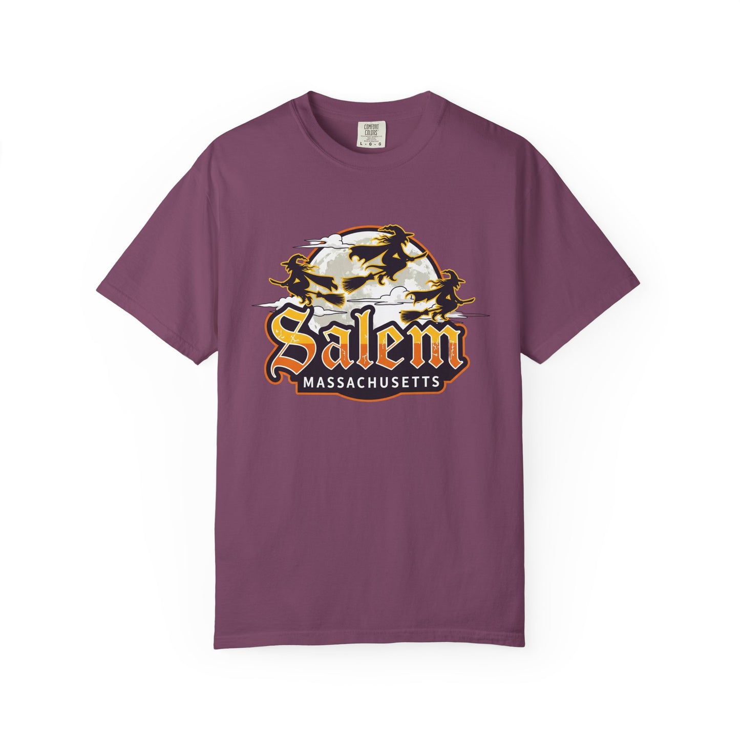SALEM LOGO Unisex Garment-Dyed T-shirt