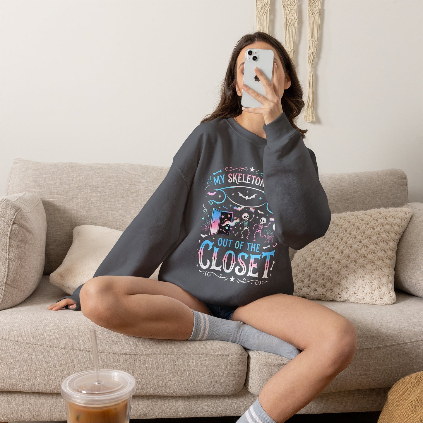 TRANS PRIDE Unisex Heavy Blend™ Crewneck Sweatshirt