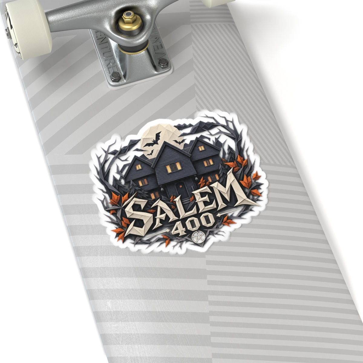 Salem 400 Witch House - Kiss-Cut Stickers