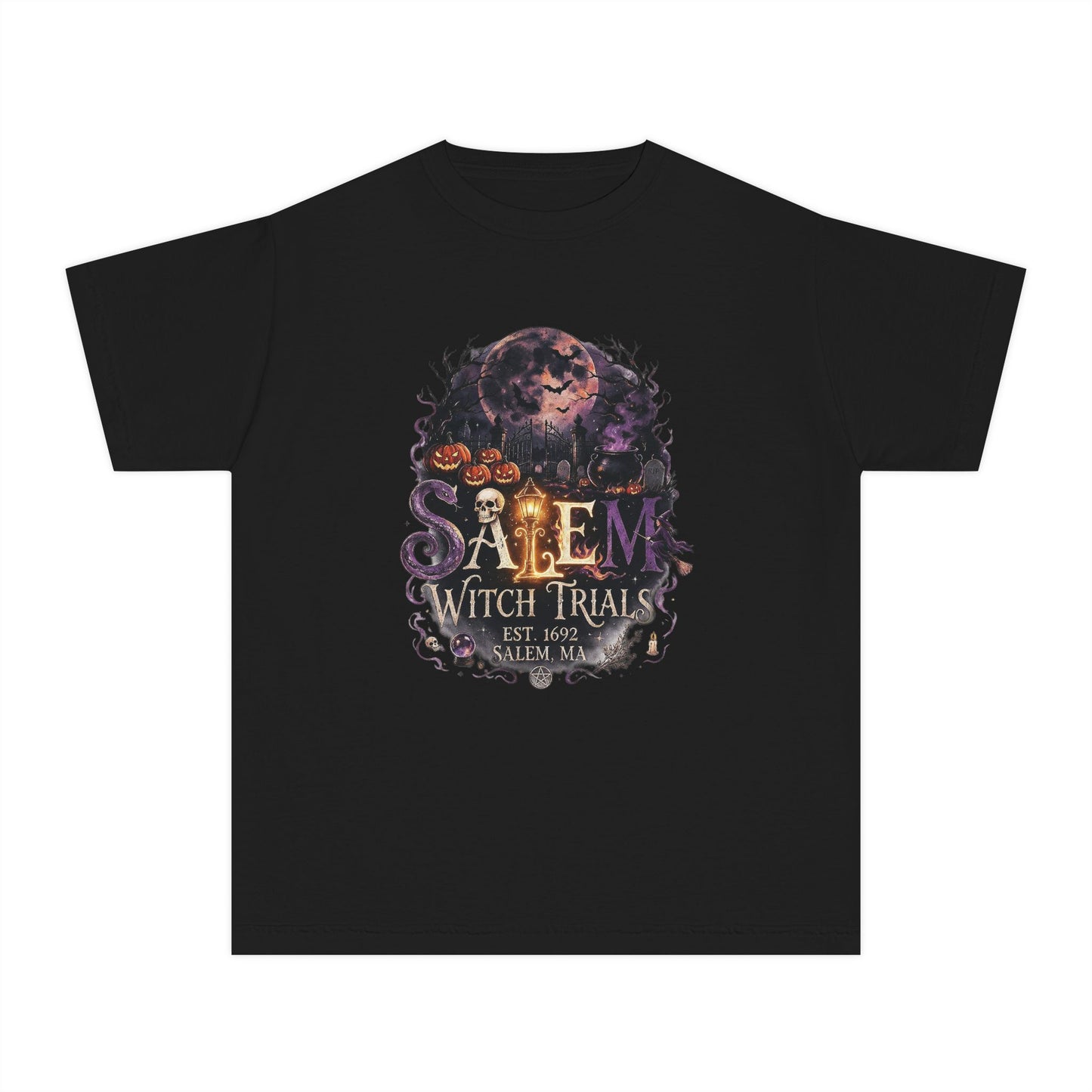 SALEM WITCH TRIALS Youth Midweight Tee