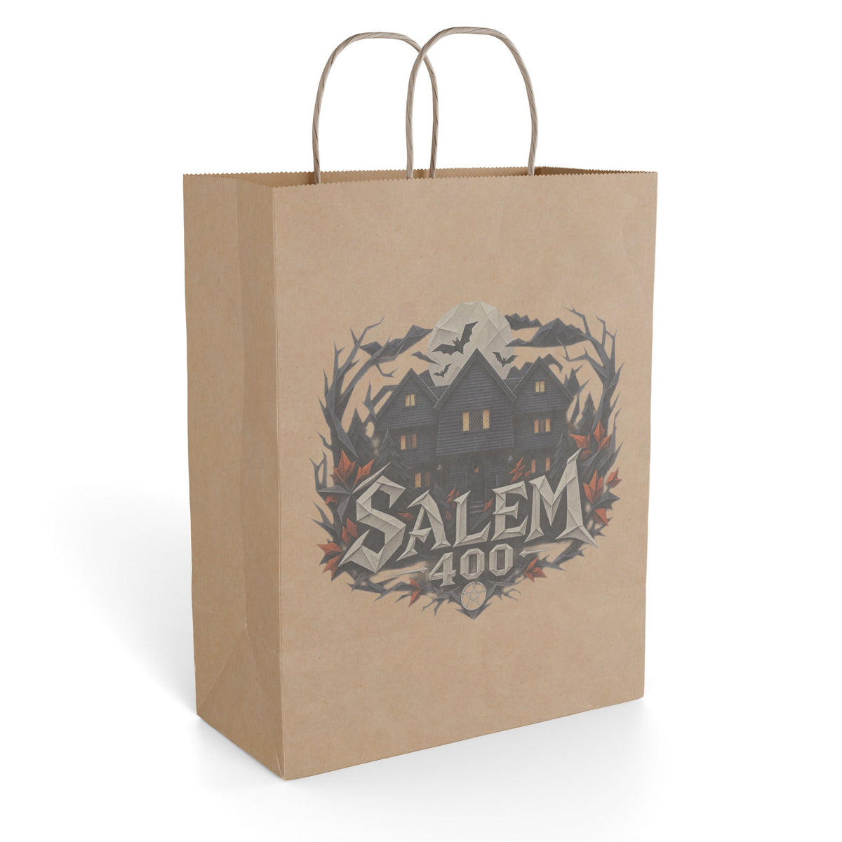 SALEM 400 WITCH HOUSE Paper Gift Bag