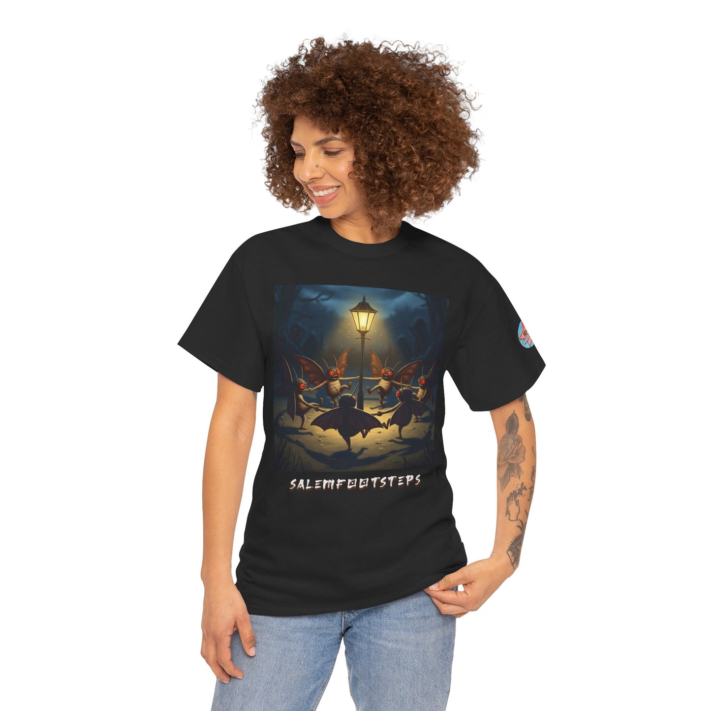 Mothman Lamp Celebration Tee (Mult Colors)