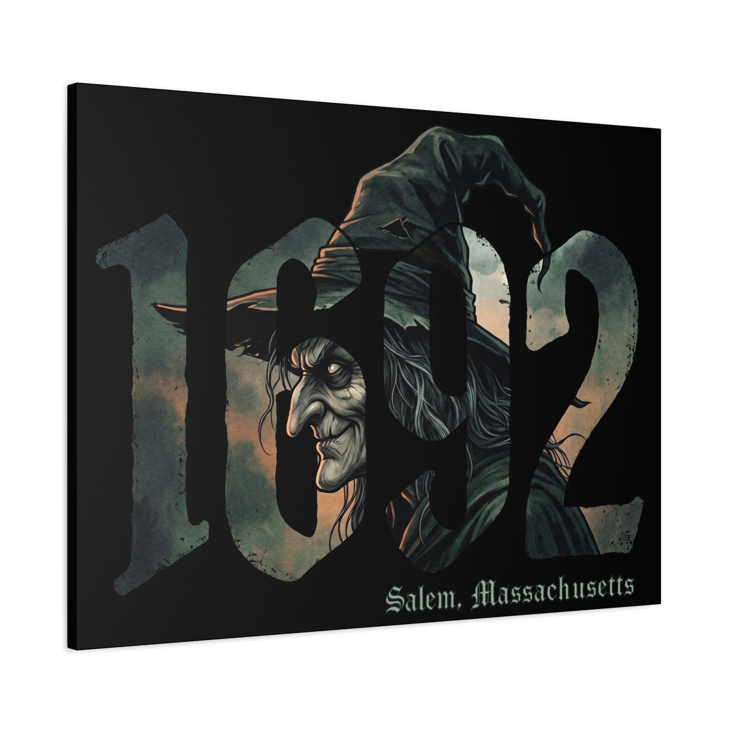 1692 Witch Matte Canvas, Stretched, 1.25"