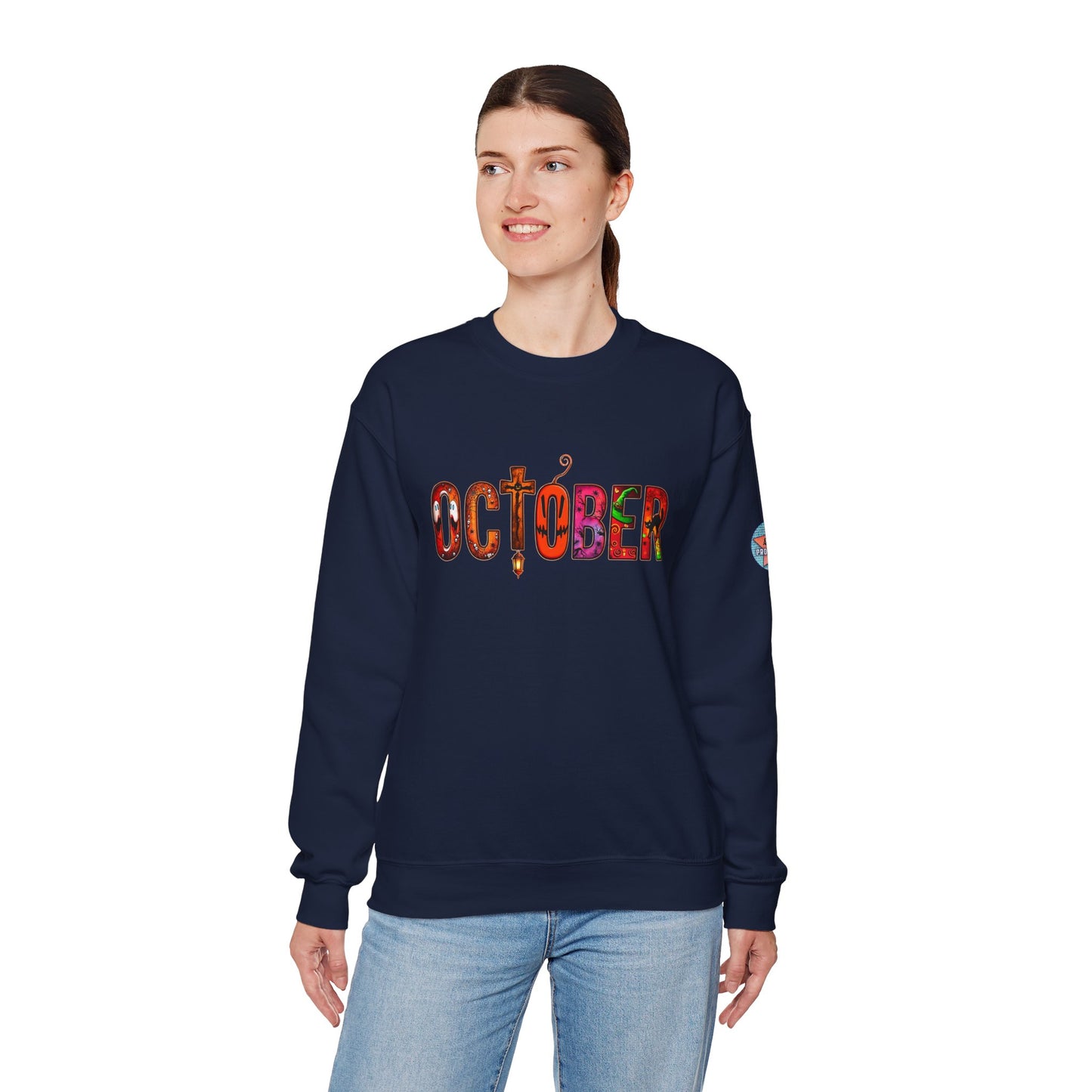 OCTOBER Unisex Heavy Blend™ Crewneck Sweatshirt