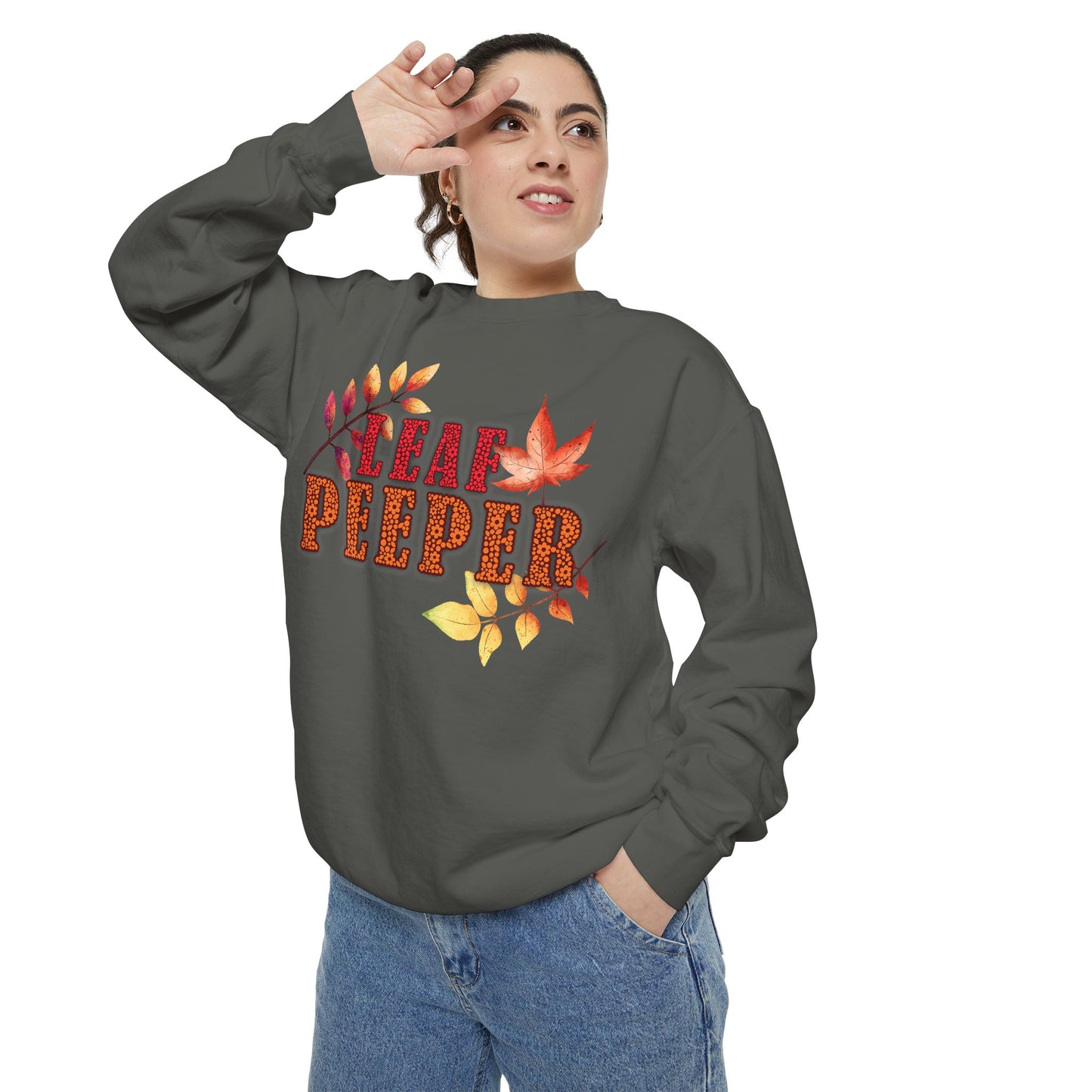 Leaf Peeper Crew Neck (Mult Colors)