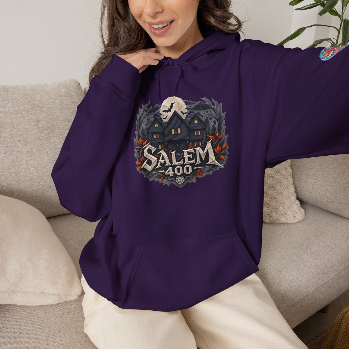 Salem 400 Witch House - Unisex Heavy Blend™ Hooded Sweatshirt