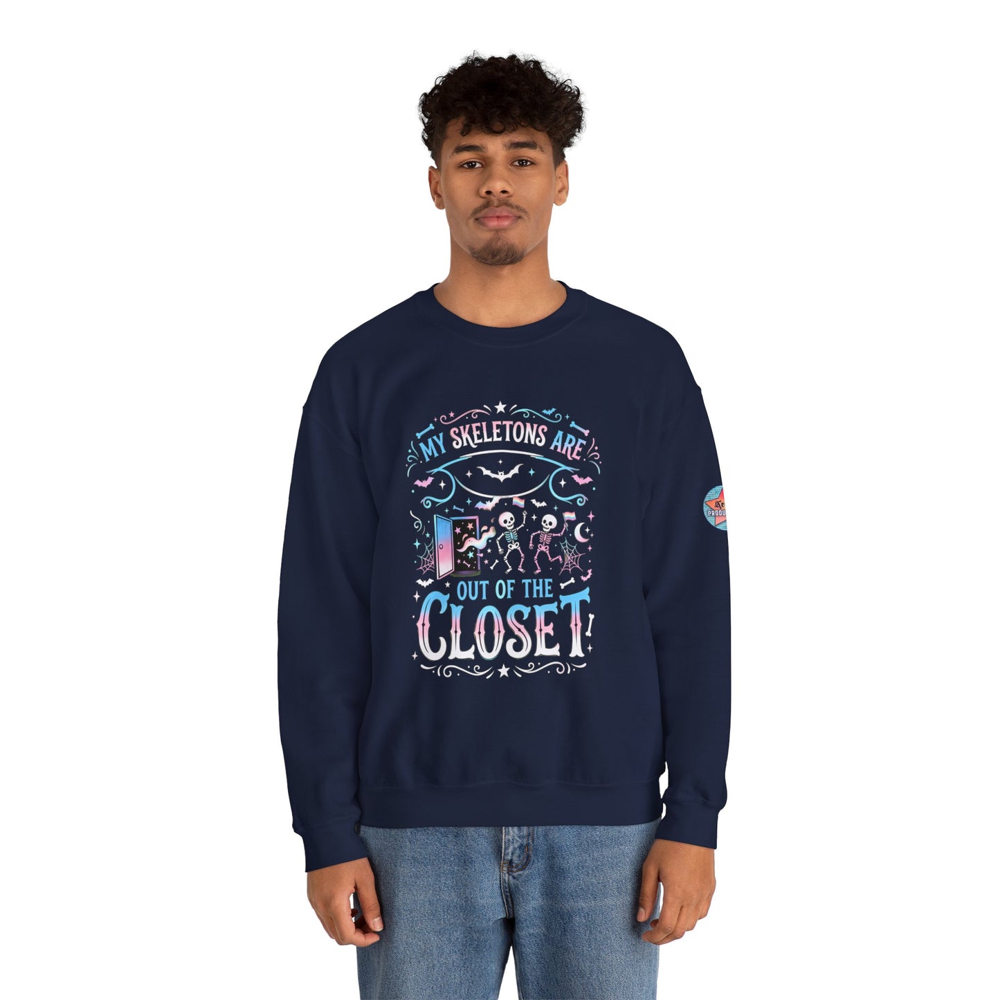 TRANS PRIDE Unisex Heavy Blend™ Crewneck Sweatshirt