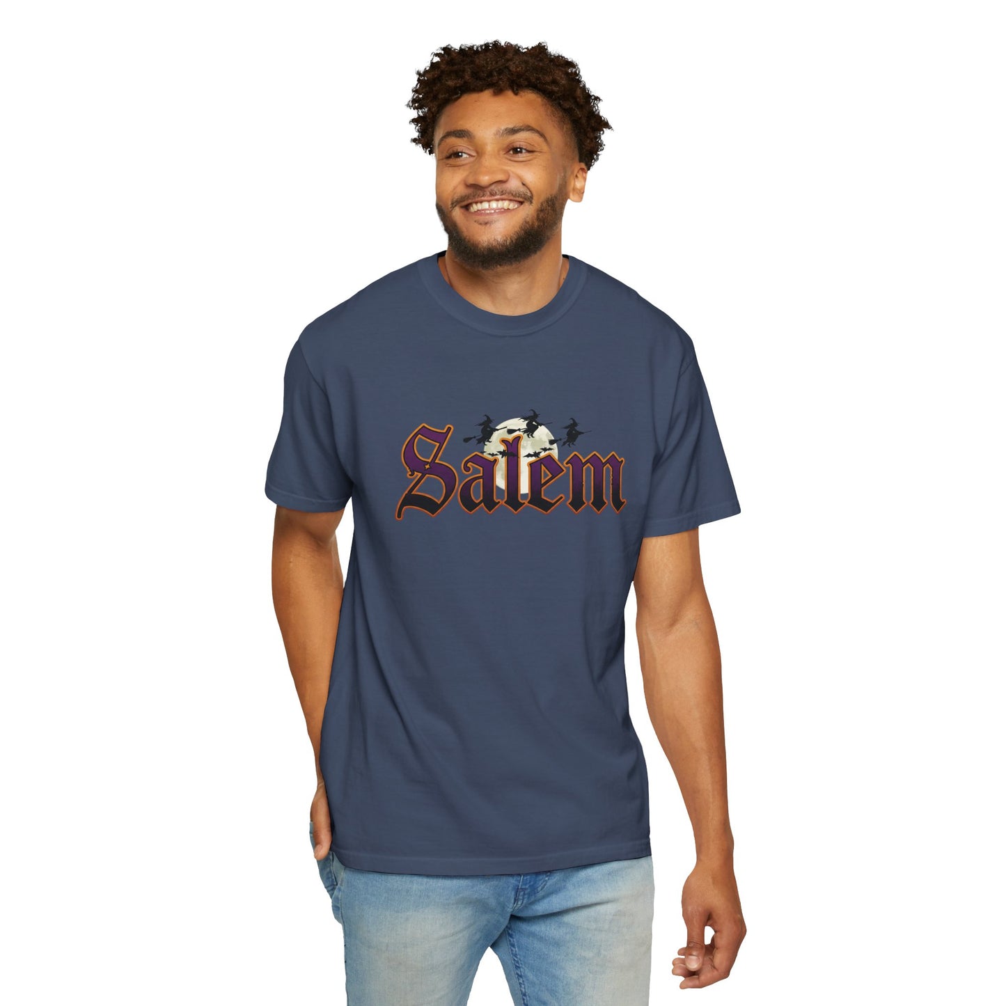 SALEM WTICHES Unisex Garment-Dyed T-shirt