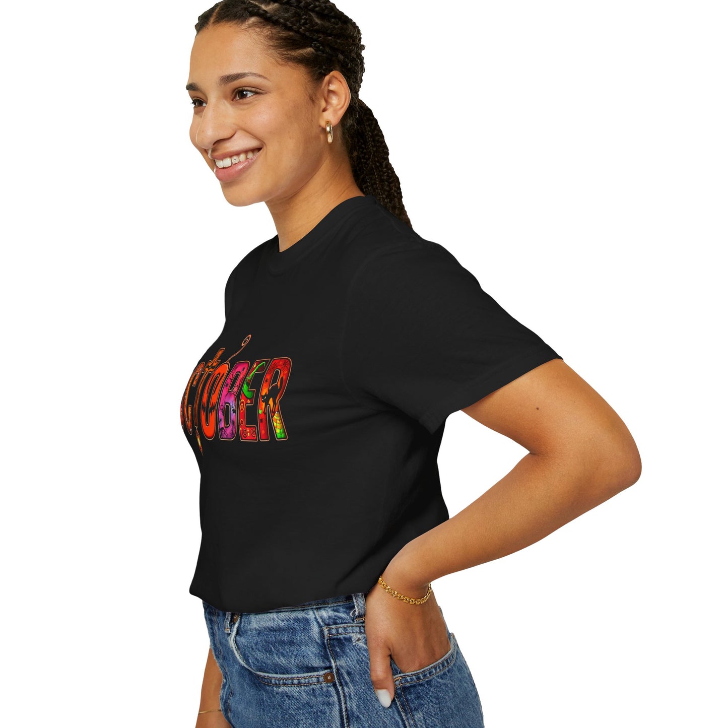 OCTOBER Unisex Garment-Dyed T-shirt