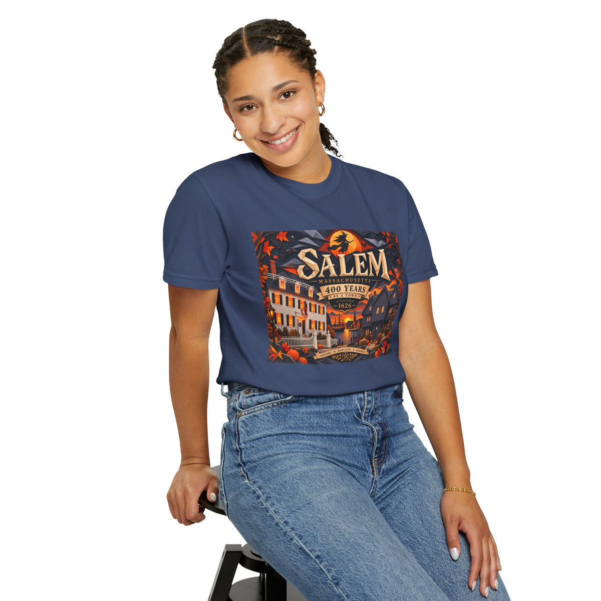 Salem 400 Forever - Unisex Garment-Dyed T-shirt