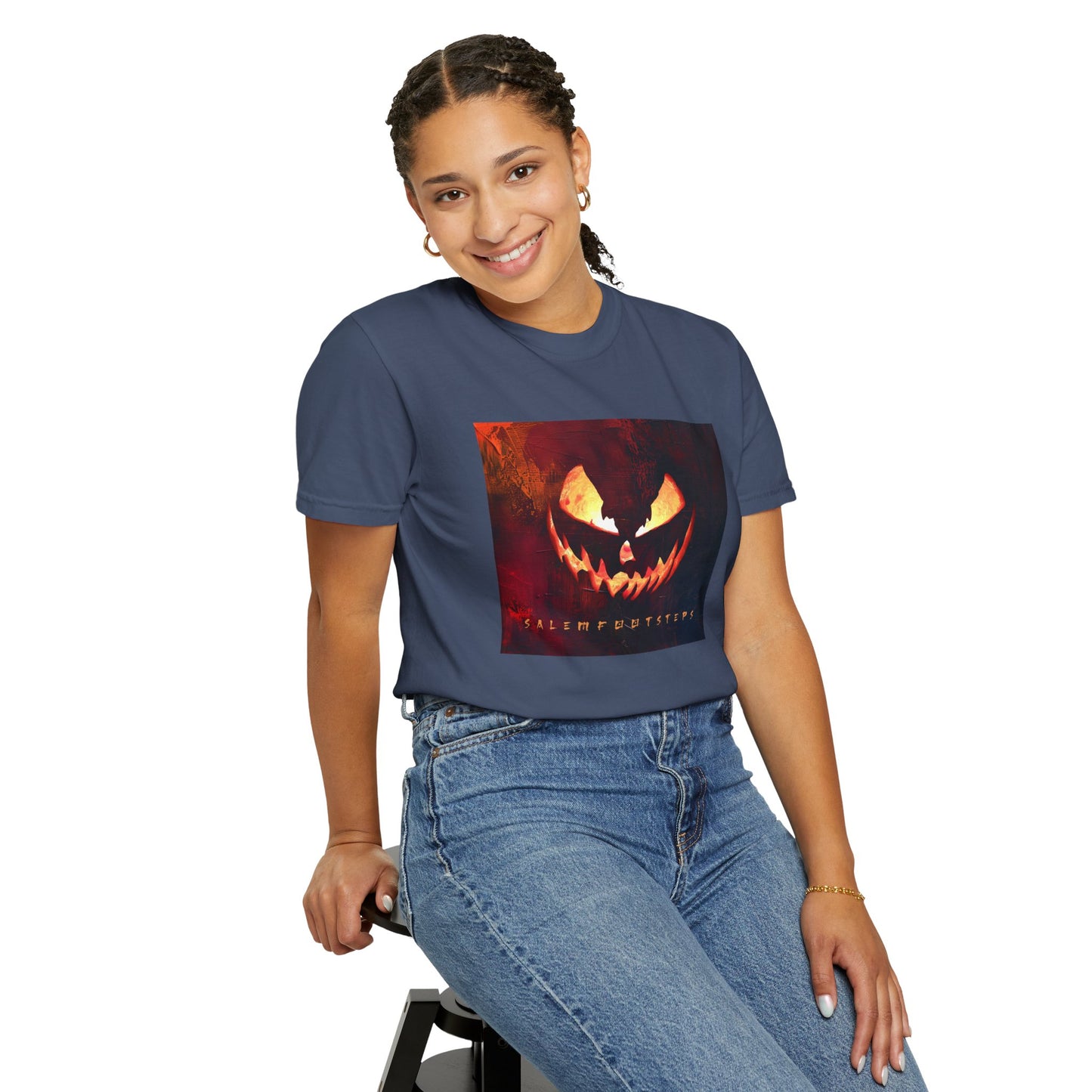 SUNSET PUMPKIN Unisex Garment-Dyed T-shirt