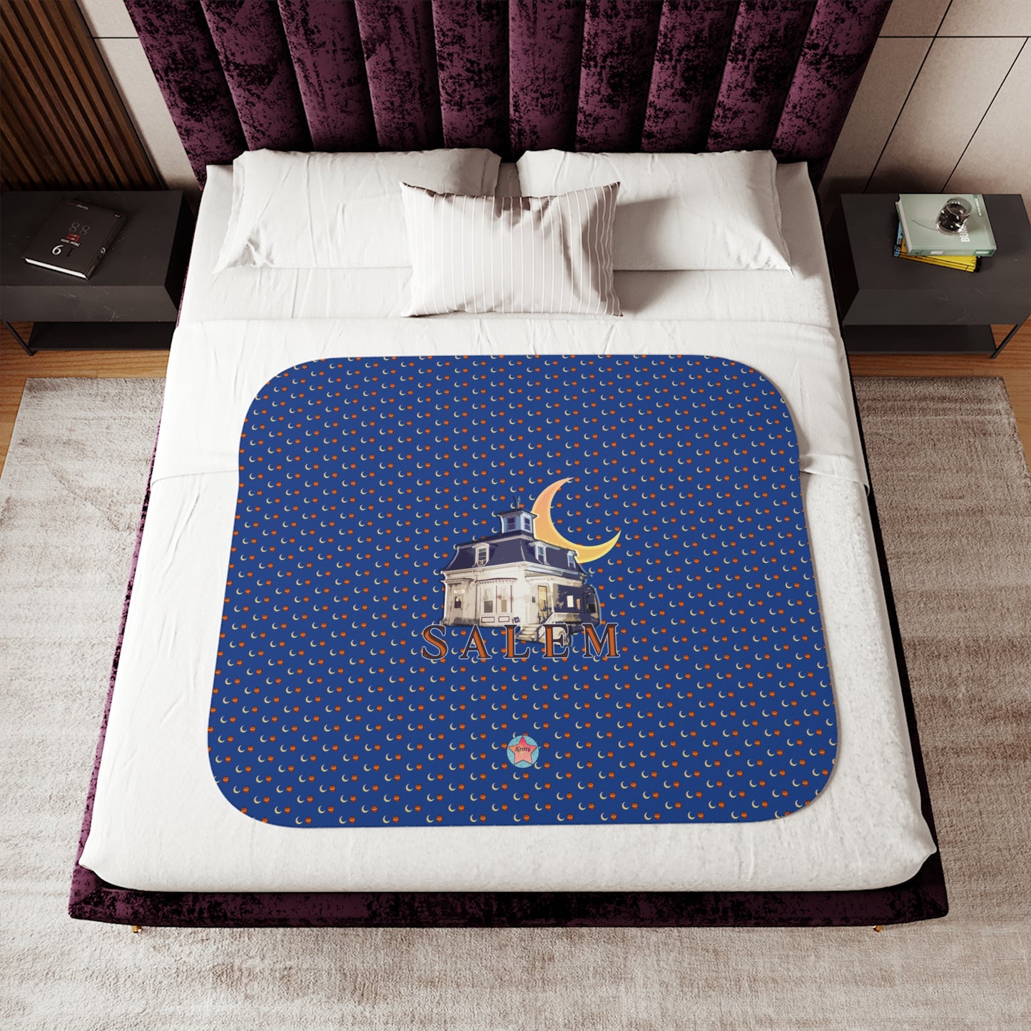 SALEM HOUSE Sherpa Blanket