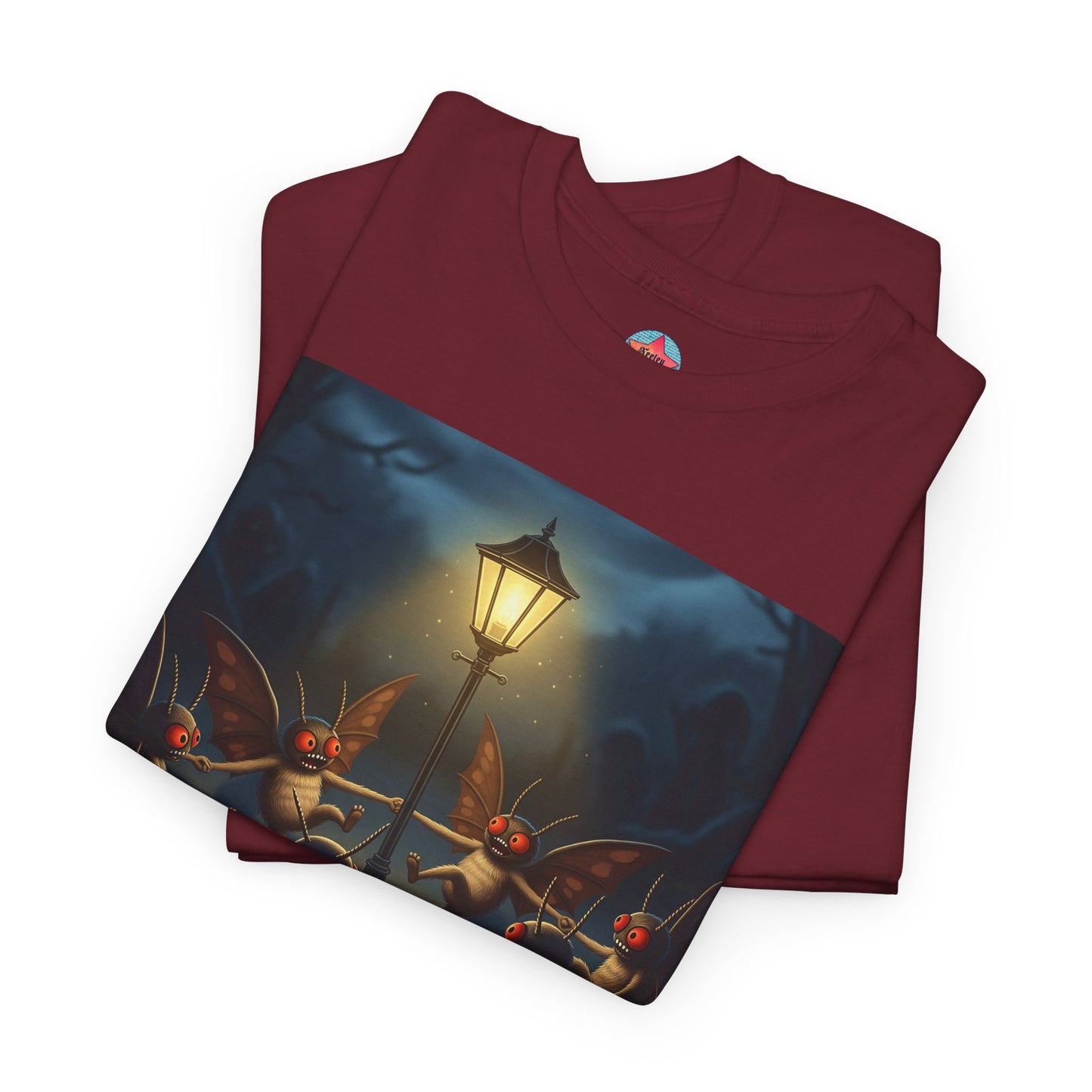 Mothman Lamp Celebration Tee (Mult Colors)