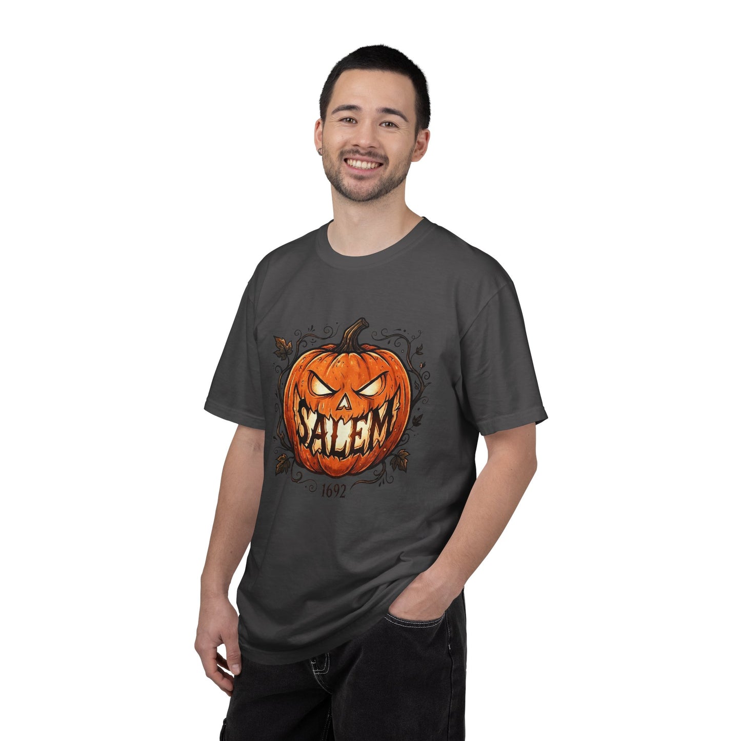 SALEM SMILE Unisex Garment-Dyed T-shirt