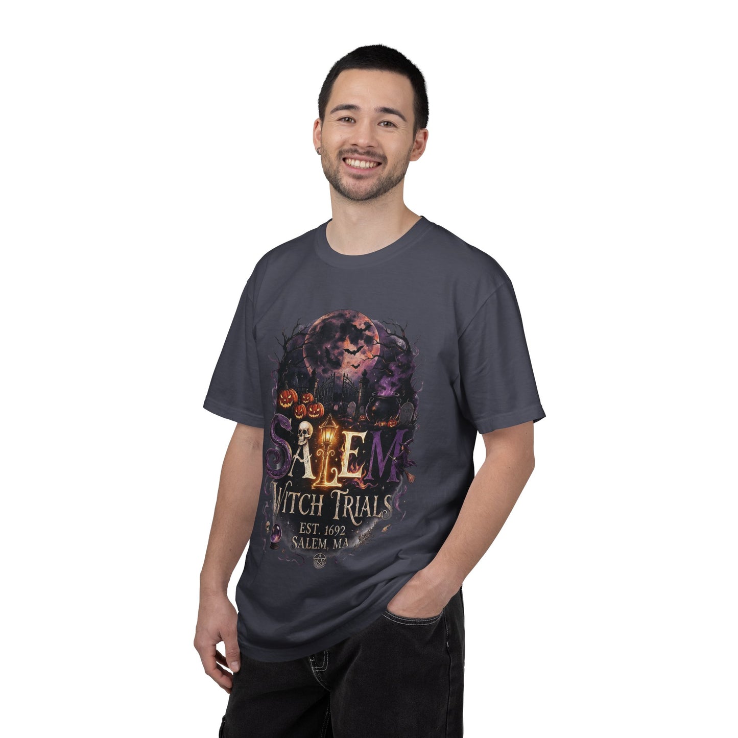 SALEM WITCH TRIALS Unisex Garment-Dyed T-shirt