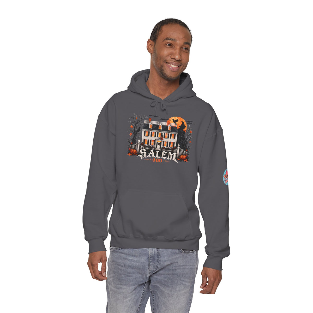 Salem 400 Ropes Mansion - Unisex Heavy Blend™ Hooded Sweatshirt