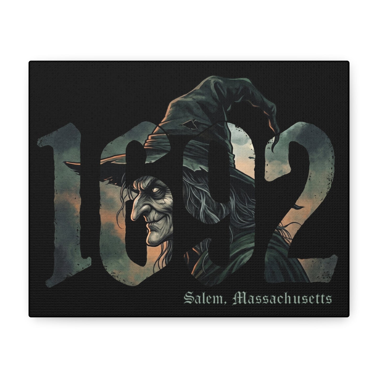 1692 Witch Matte Canvas, Stretched, 1.25"