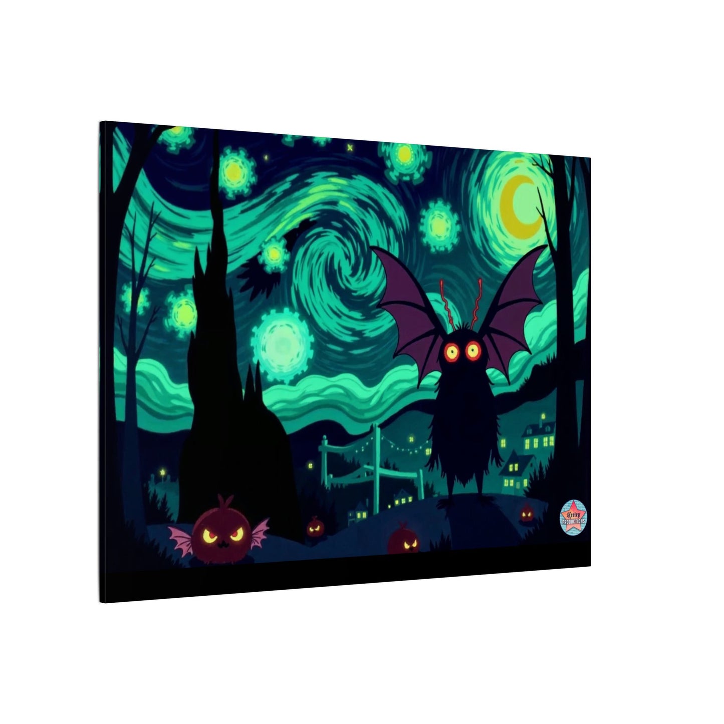 Mothy Night Canvas (Multi-Size)