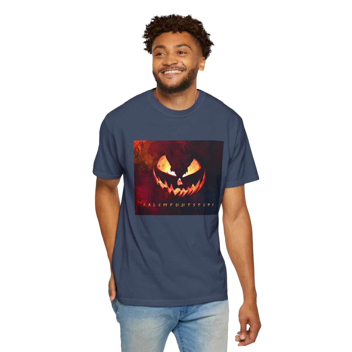 SUNSET PUMPKIN Unisex Garment-Dyed T-shirt