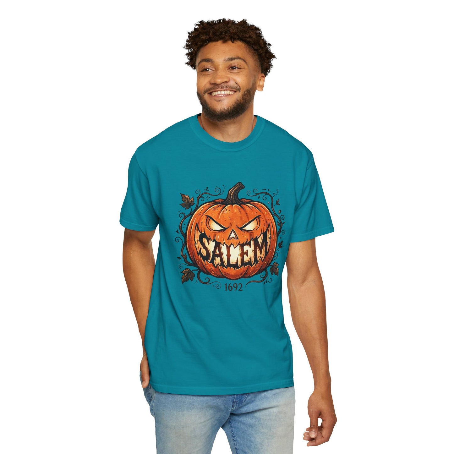 SALEM SMILE Unisex Garment-Dyed T-shirt