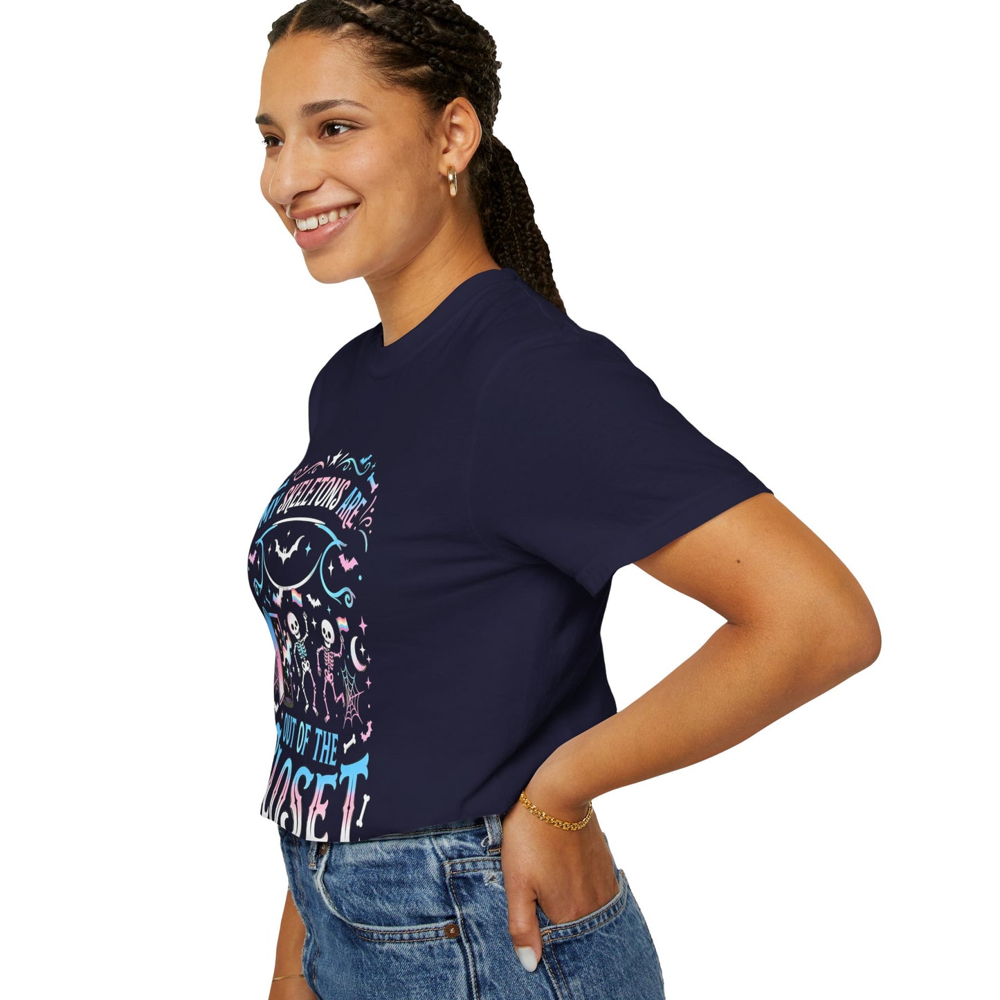 TRANS PRIDE Unisex Garment-Dyed T-shirt