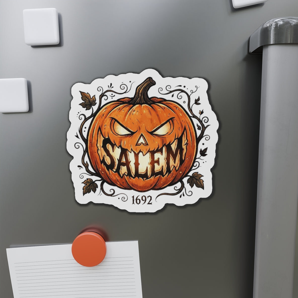 SALEM SMILE Die-Cut Magnets